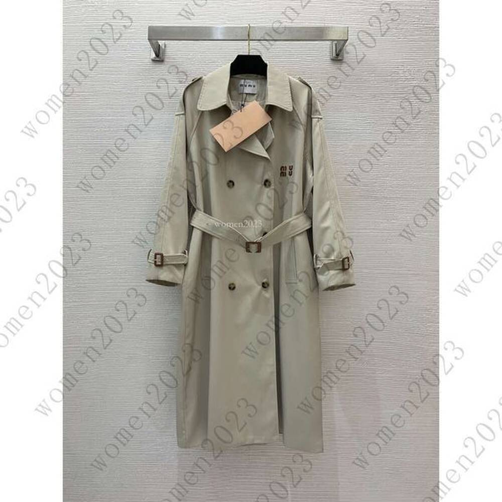 women coat designer brand jacket windbreaker trench coat fashion logo