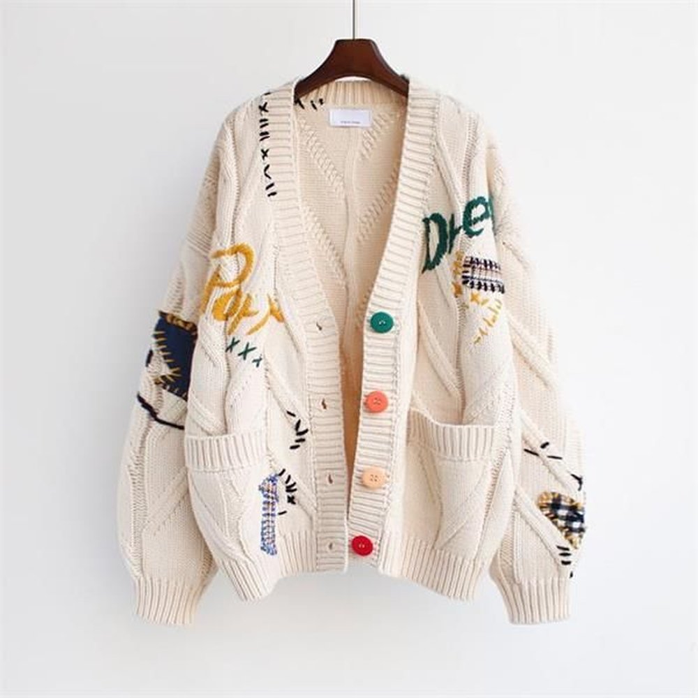 women designer sweater knitted top street sleeve matching luxury pullover