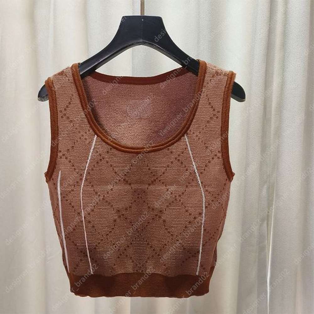 women knitted vests sweaters summer slim letter print tshirt ashion