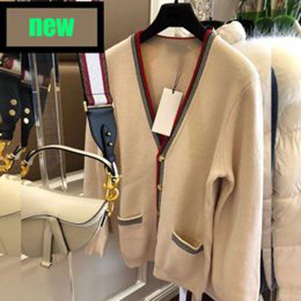 women long sleeve sweater woman vneck knit coats geometric top