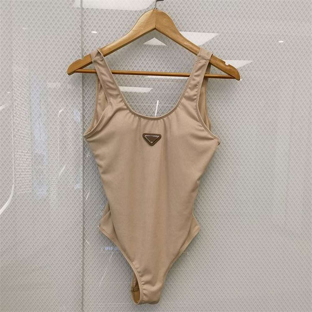women onepiece swimwear with pads bikini set push up shoulder