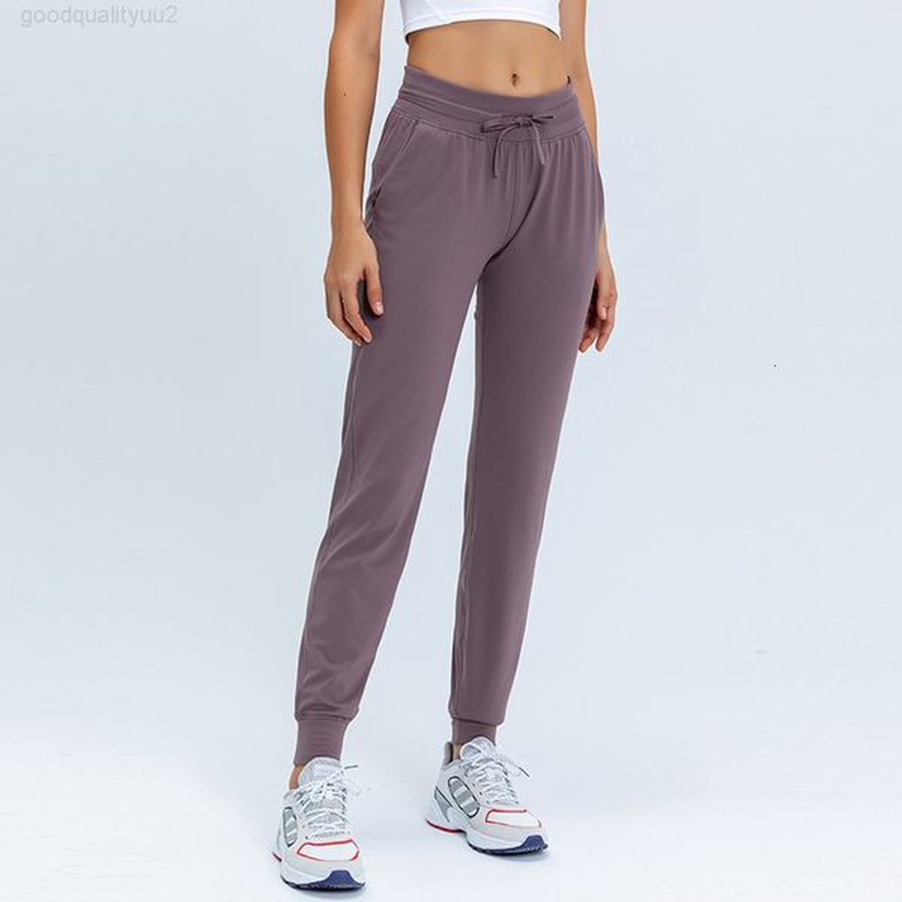 women outdoor sweatpants fitness yoga pants slim was thin joggers