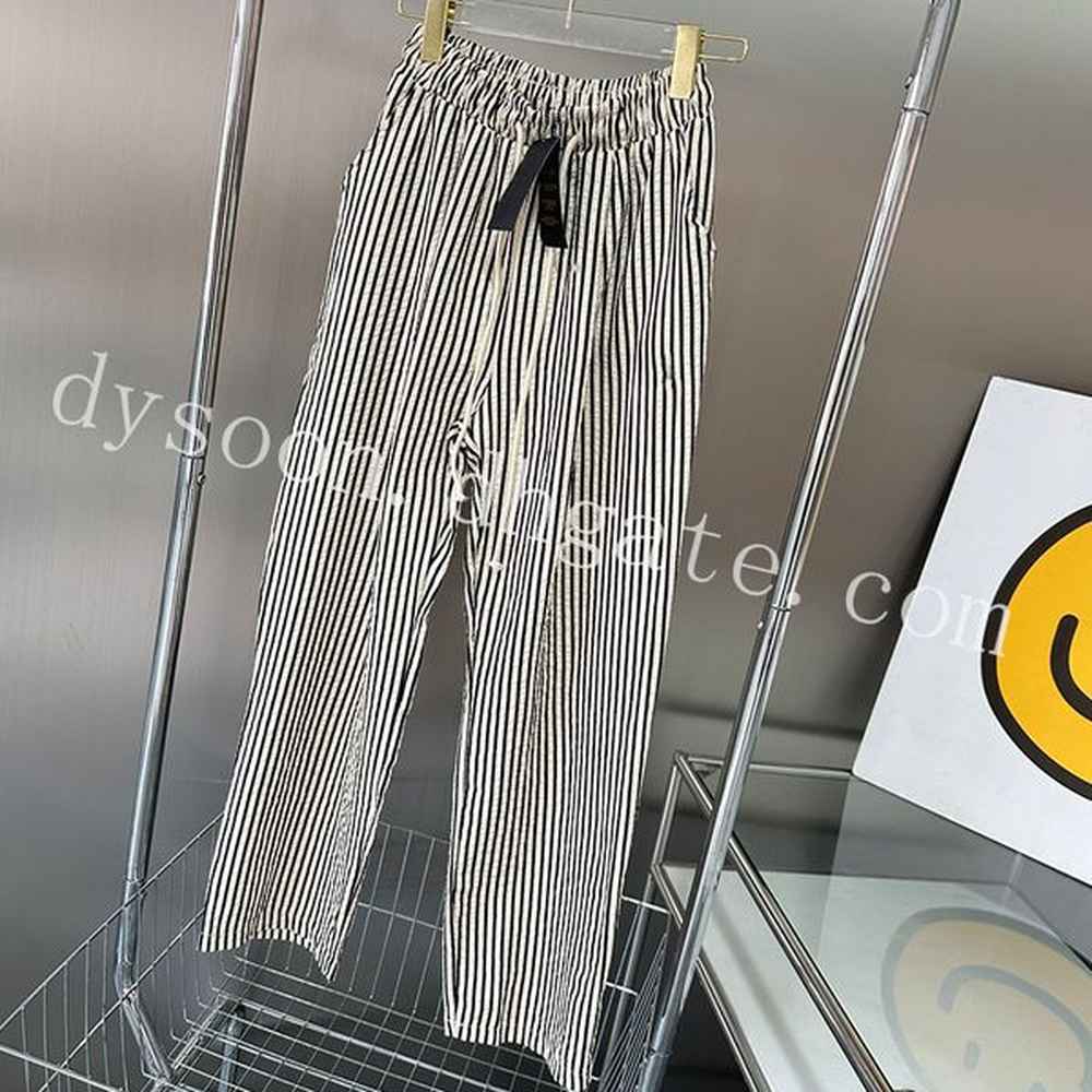 women pants striped style soft texture size sml trousers with