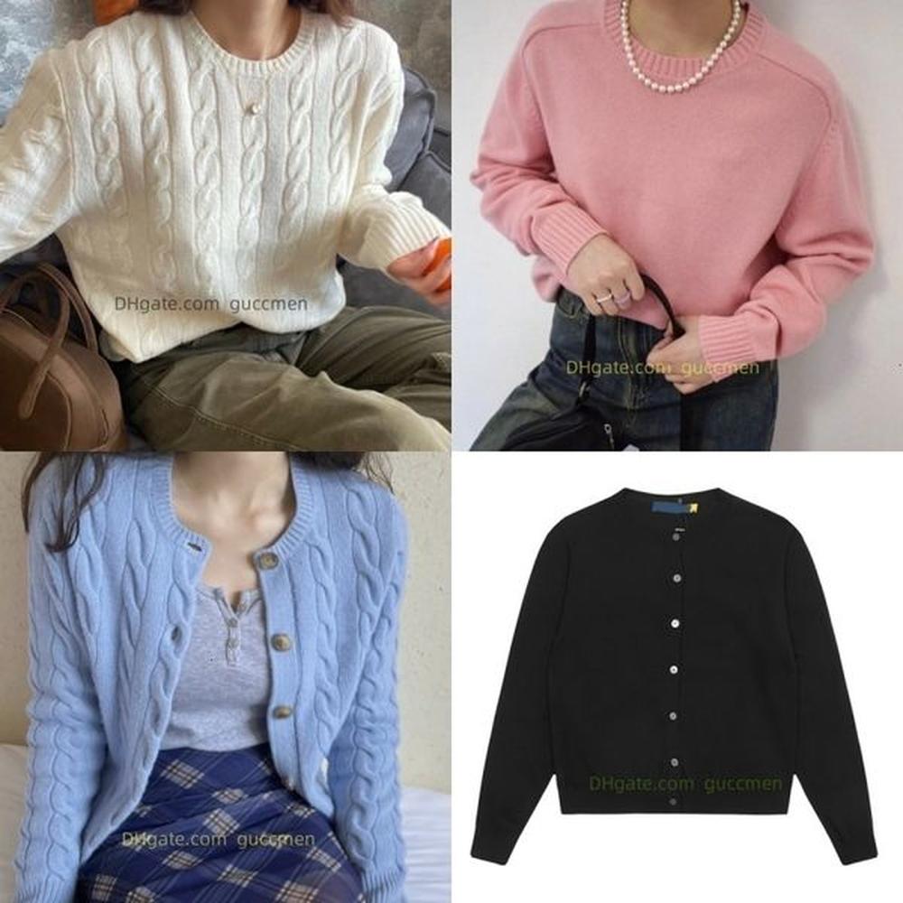 women sweater long sleeved cardigan woolen clothes knitted sweater autumn