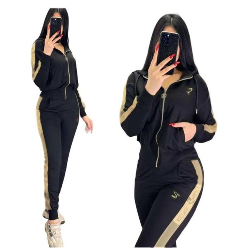 women tracksuit designer clothing embossing jogging suits women hooded jacket