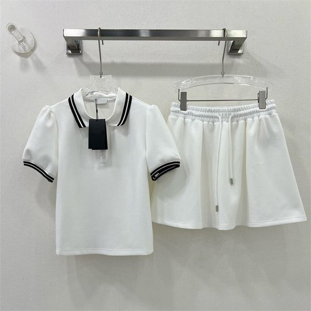 women tracksuit womens designer clothing casual style twopiece set chest
