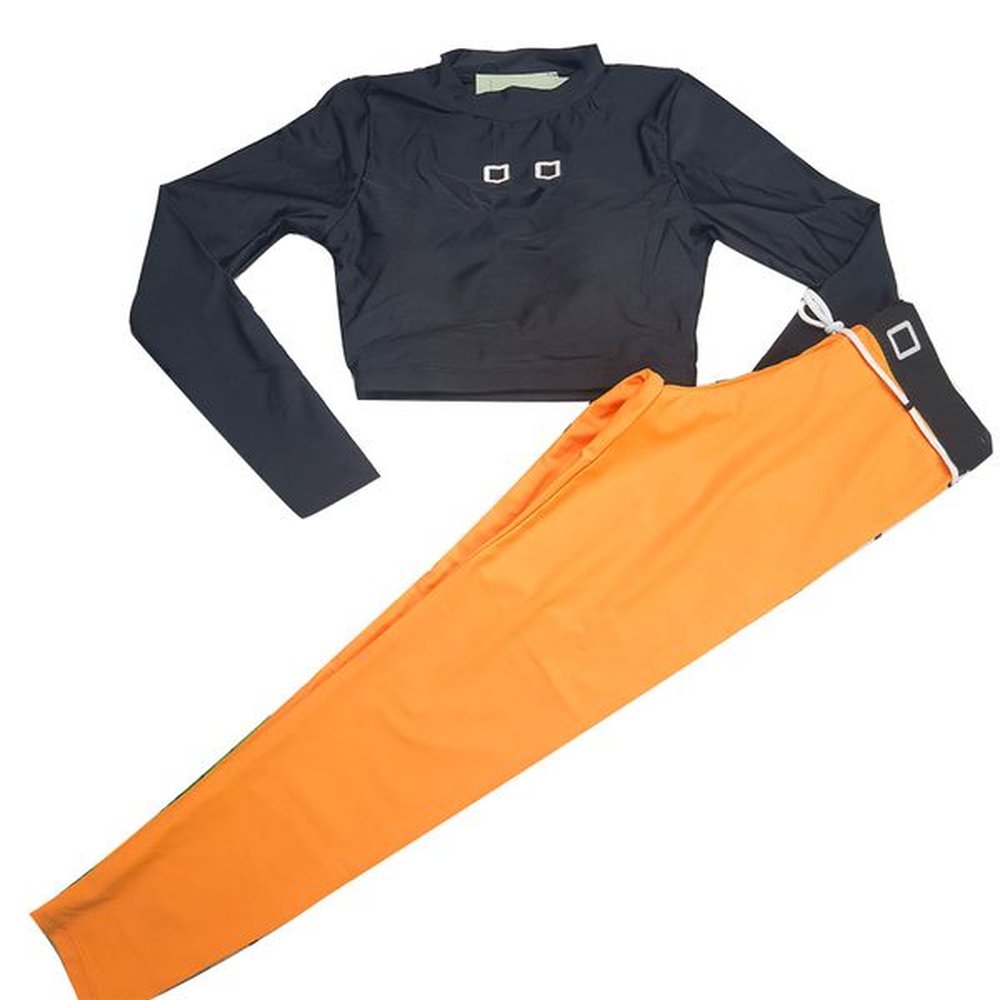 women tracksuit yoga set tight leggings with padded elastic fitness
