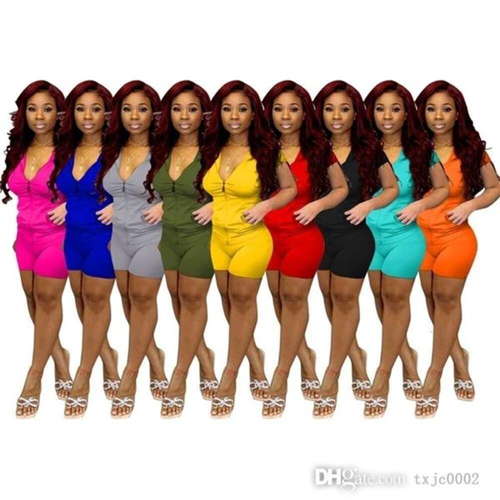 women tracksuits two pieces set designer new sports casual