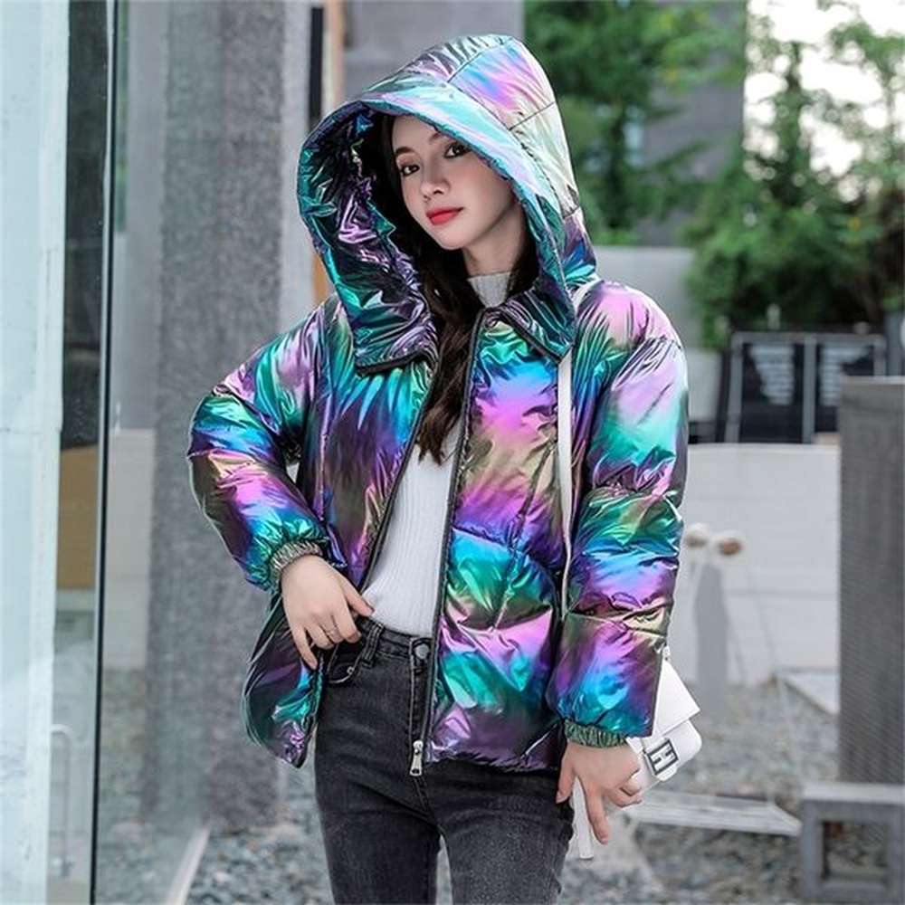 women winter parkas coats hooded thick warm down cotton jackets