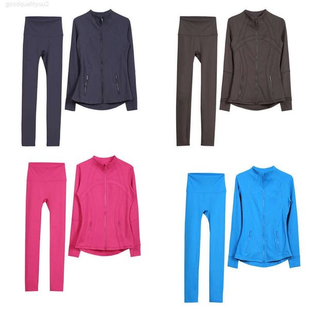 women yoga sets workout set jackets shorts leggings speed sets