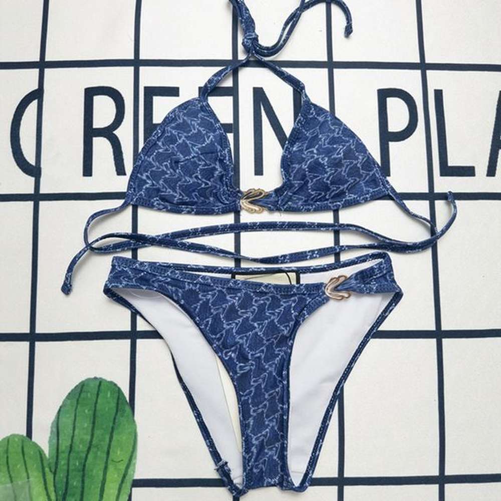 womens bikini contrast color bikini women designer swimwear bathing suits