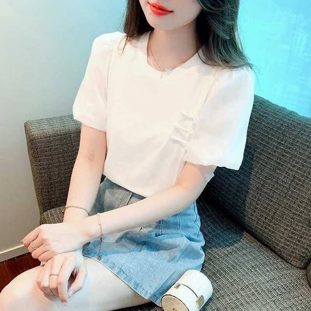 womens blouses shirts fashion summer short slve women tshirt o