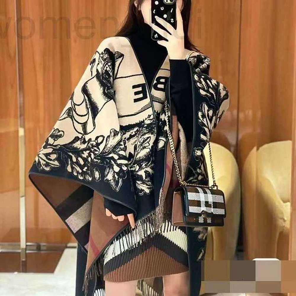 womens cape designer ss designer fallwinter wool coat belt slim