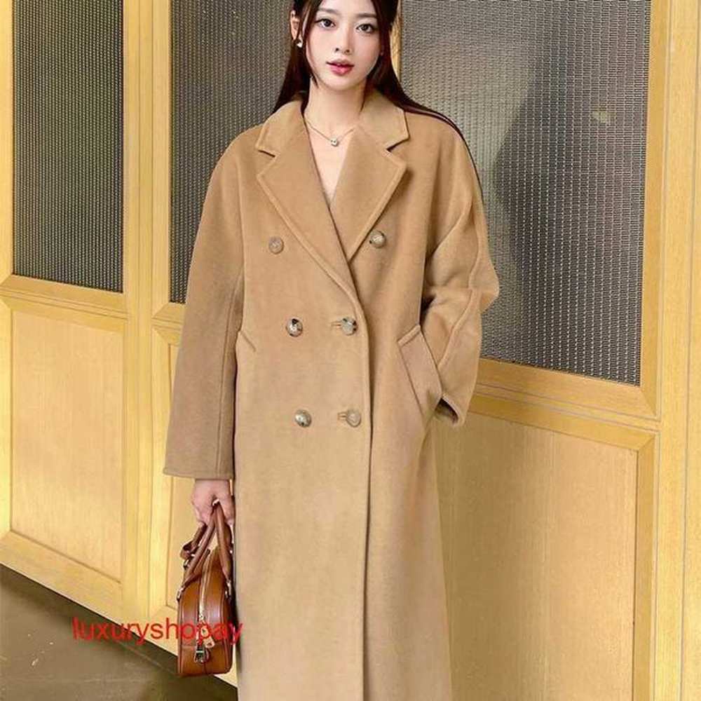 womens cashmere coat wool womens bathrobe lace up classic camel