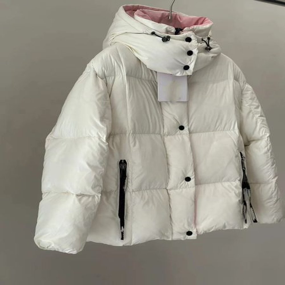 womens designer letter embroidery winter couple clothing warm thick pink