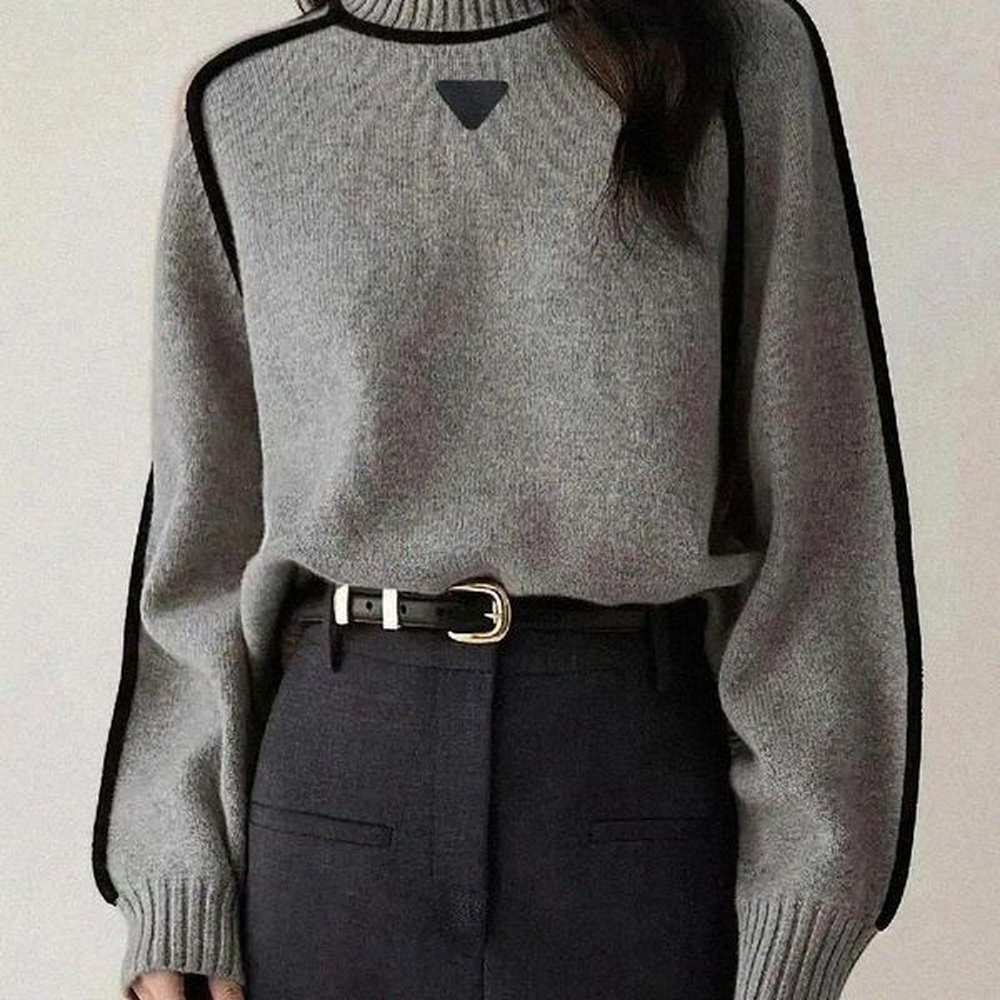 womens designer sweaters highend loose autumn and winter soft basic
