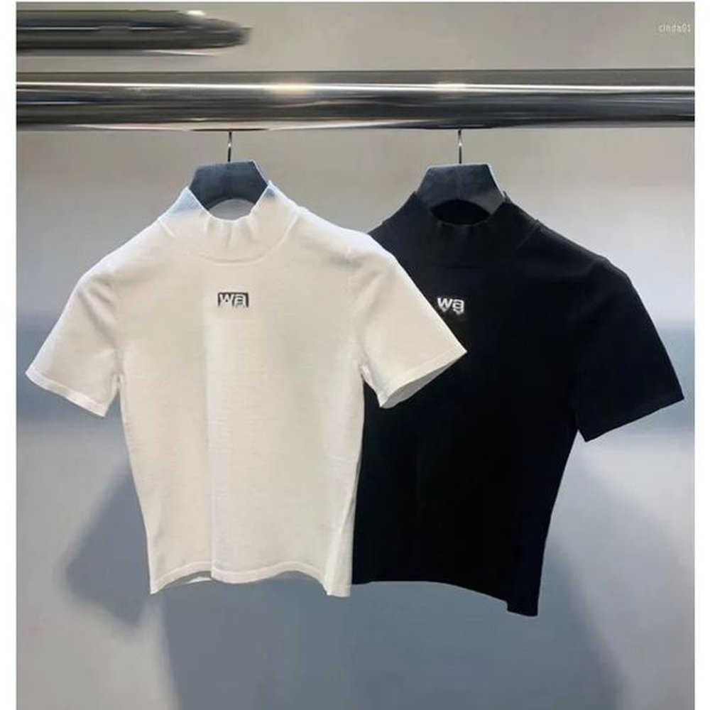 womens designer t shirts sexy slimfit knited tshirts for women
