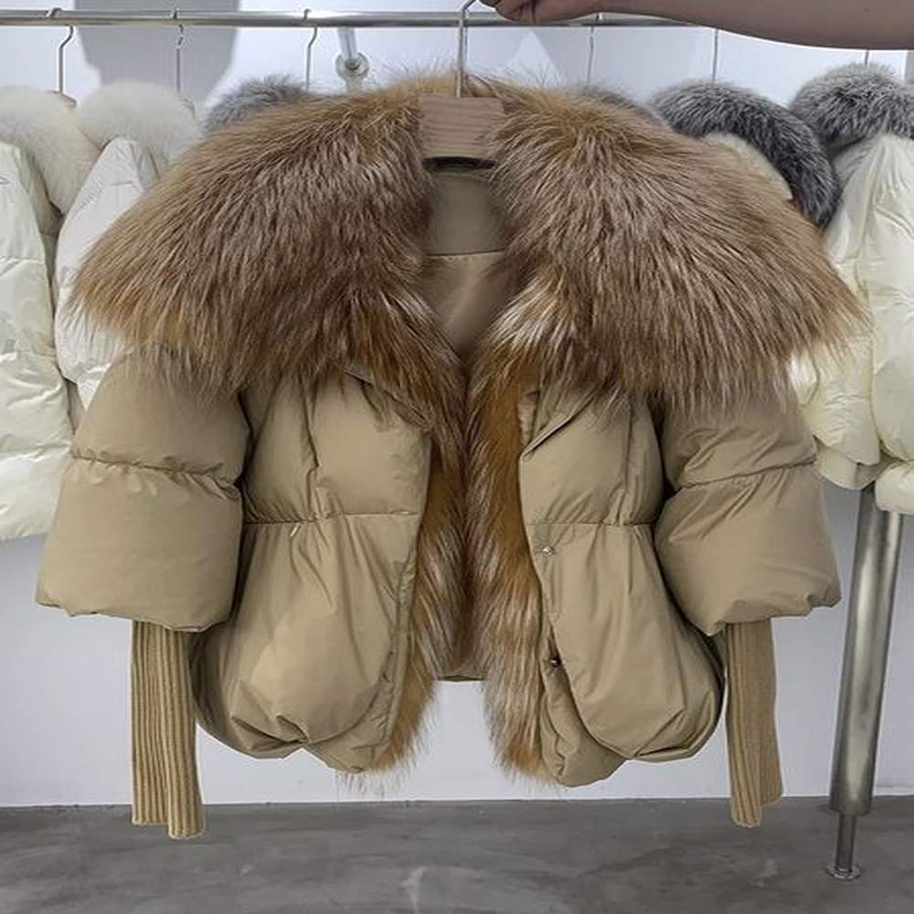 womens down parkas annsirgra winter jacket white duck down coat
