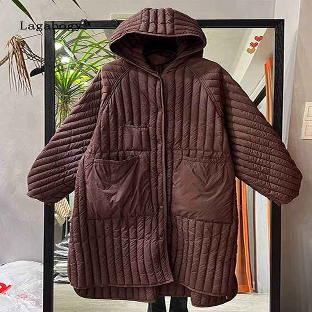 womens down parkas lagabogy winter women casual long hooded