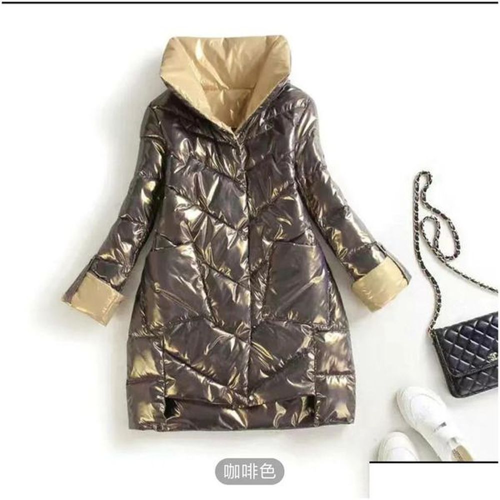 womens down parkas winter jacket high quality standcallor coat women