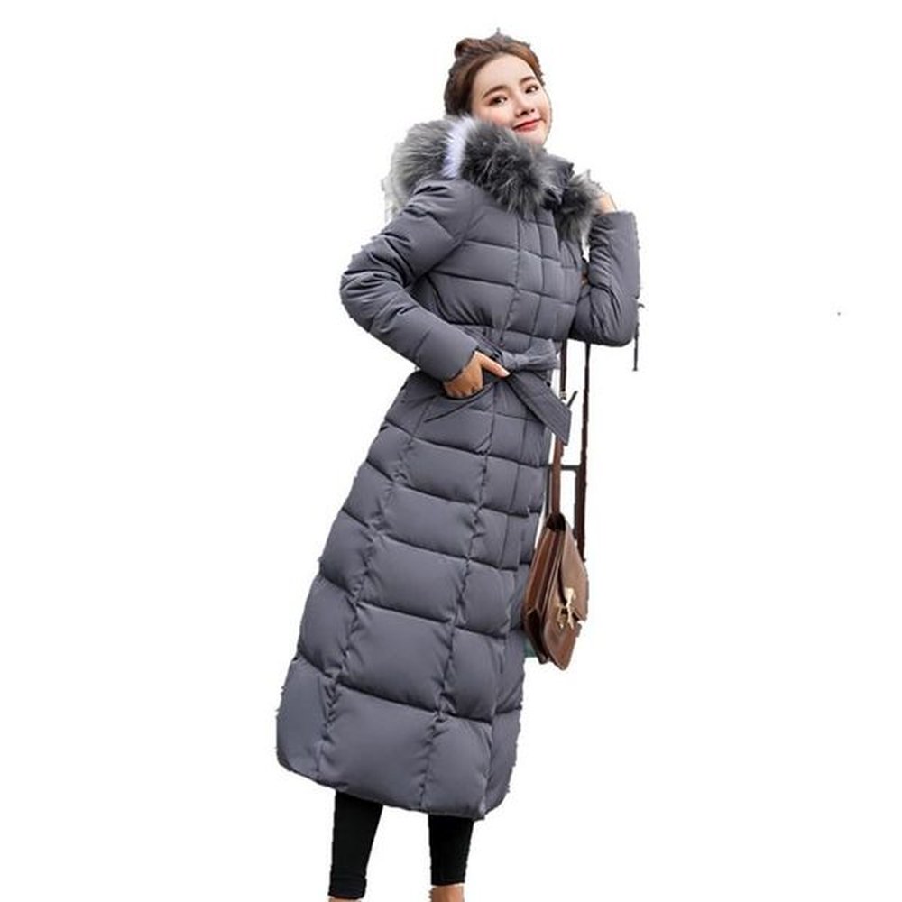 womens down parkas winter jacket warm fashion bow