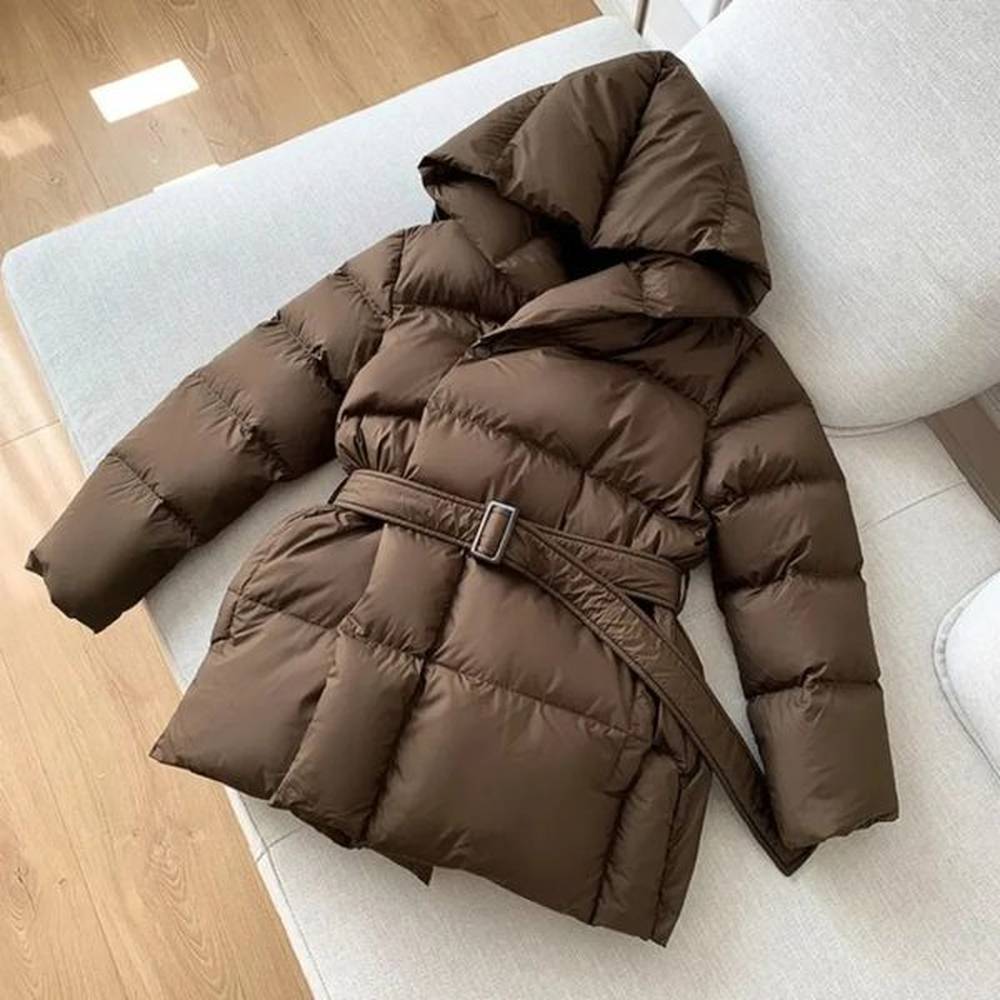 womens down parkas winter jackets light warm casual coat female