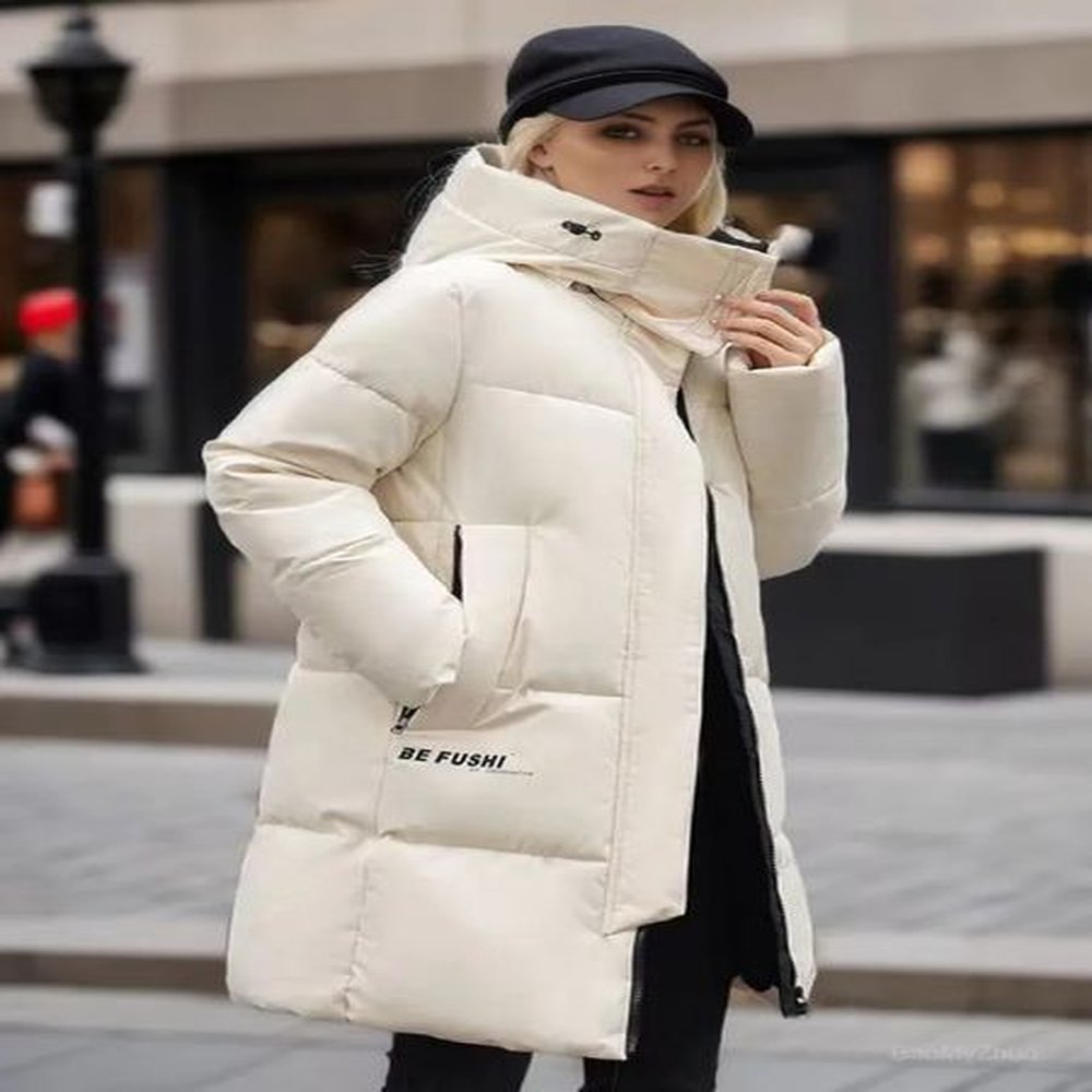 womens down parkas winter long cotton jacket women korean fashion