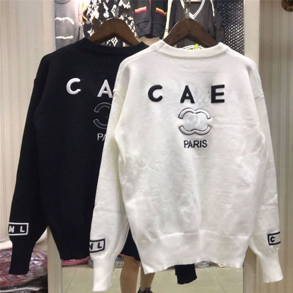 womens dress designer sweaters women channel style long sleeve
