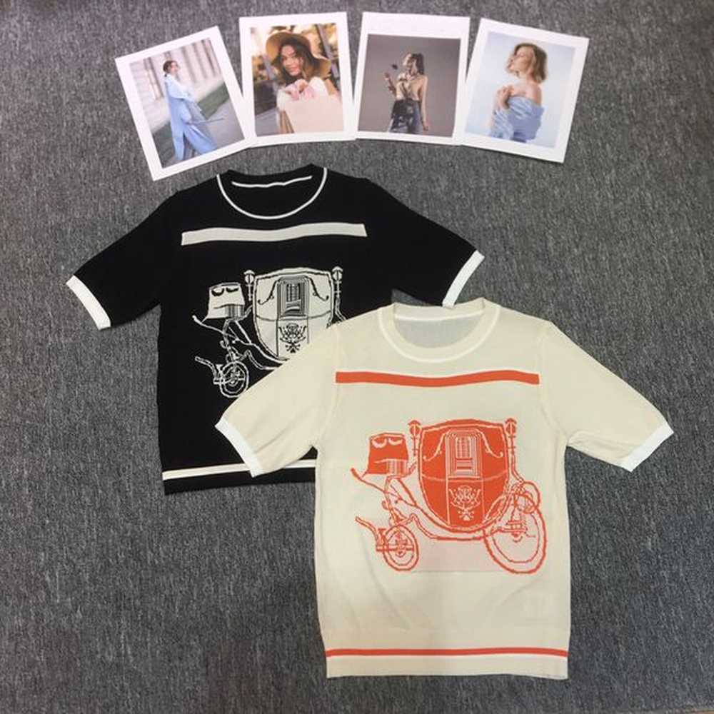 womens fashion t shirt casual knit graphic tee shirts woman