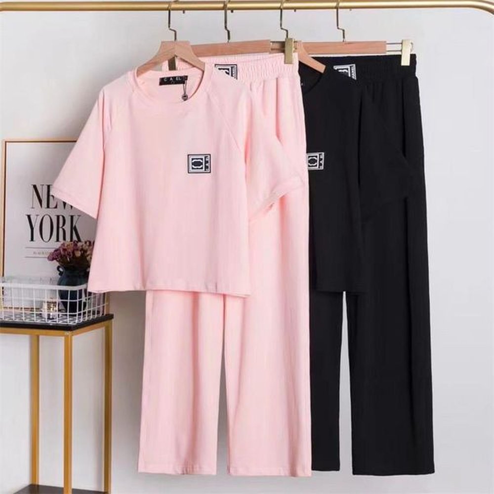 womens fashionable sportswear set womens new casual youthful slimming wide