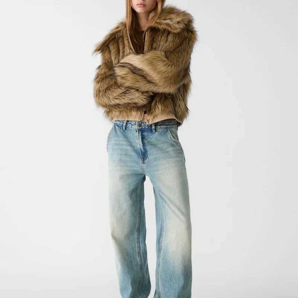 womens fur faux fur new european and american style temperament