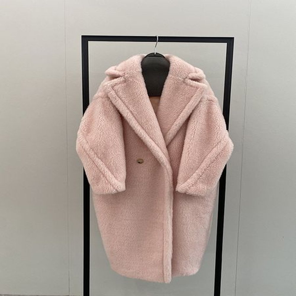 womens fur faux teddy bear coat women winter alpaca loose