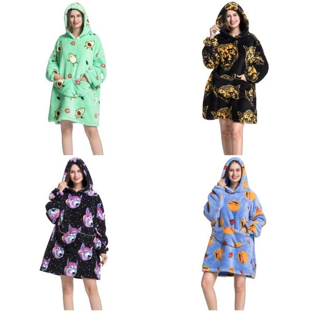 womens hoodie blanket hoodie designer hoodies sweatshirt large warm pullover