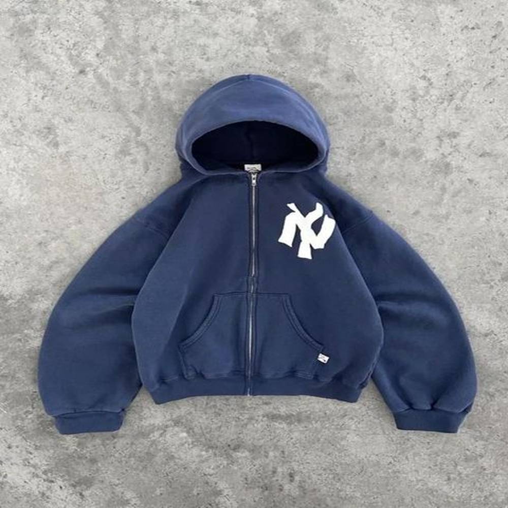 womens hoodies autumn and winter american retro letter hooded sweatshirt