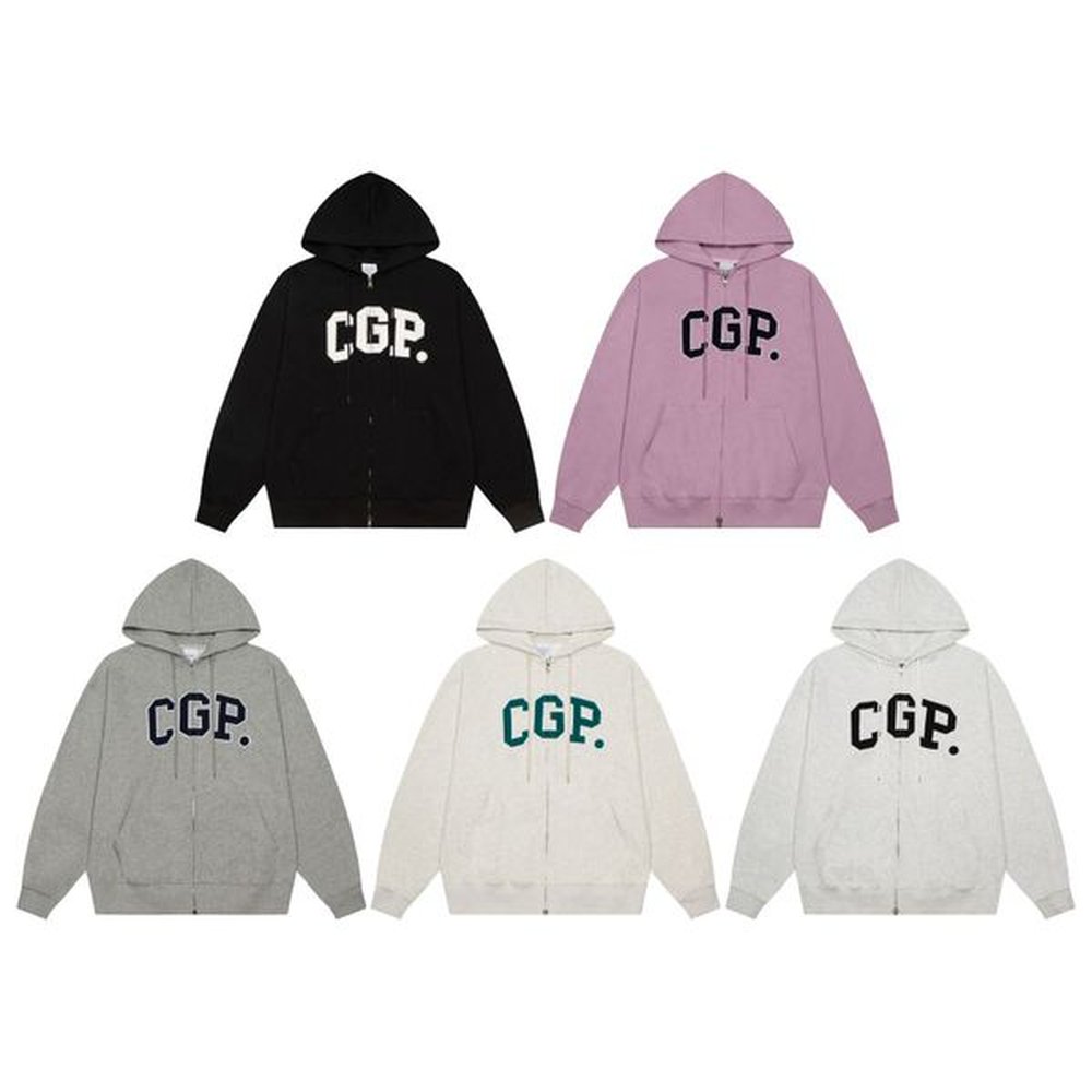 womens hoodies designer embroidered double zipper couple cardigan hooded sweatshirt
