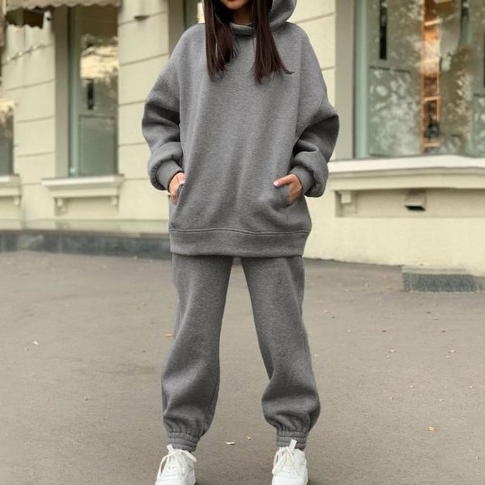 womens hoodies sweatshirts sweatshirt winter oversized set women vintage