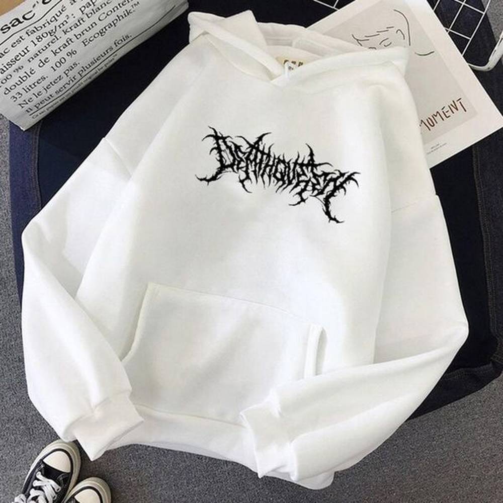 womens hoodies sweatshirts winter gothic sweatshirt streetwear casual letter