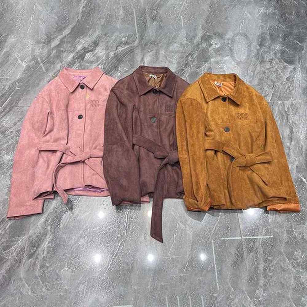 womens jackets designer fashion preppy style coats women suede jacket