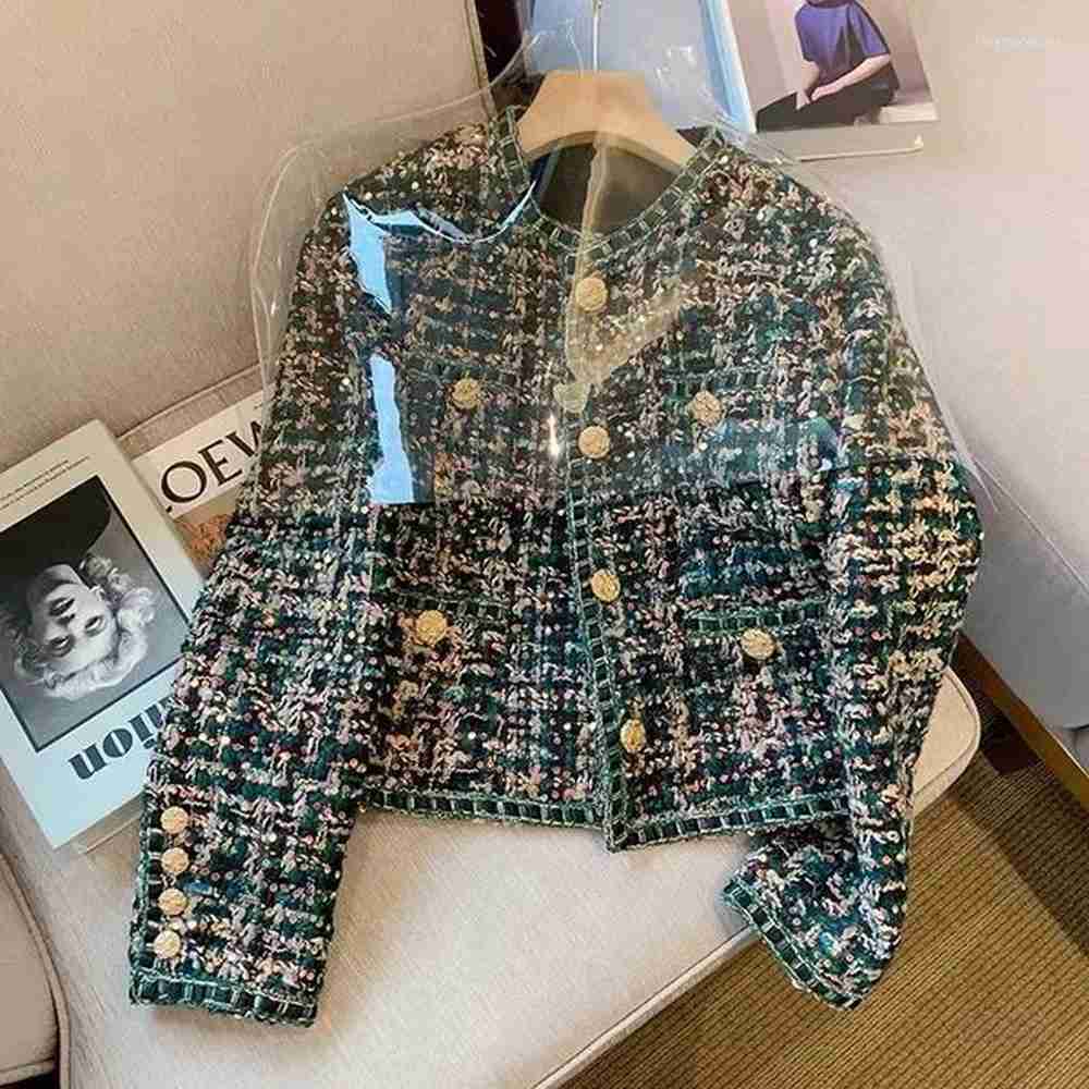 womens jackets designer fashion small fragrant women tweed woolen jacket