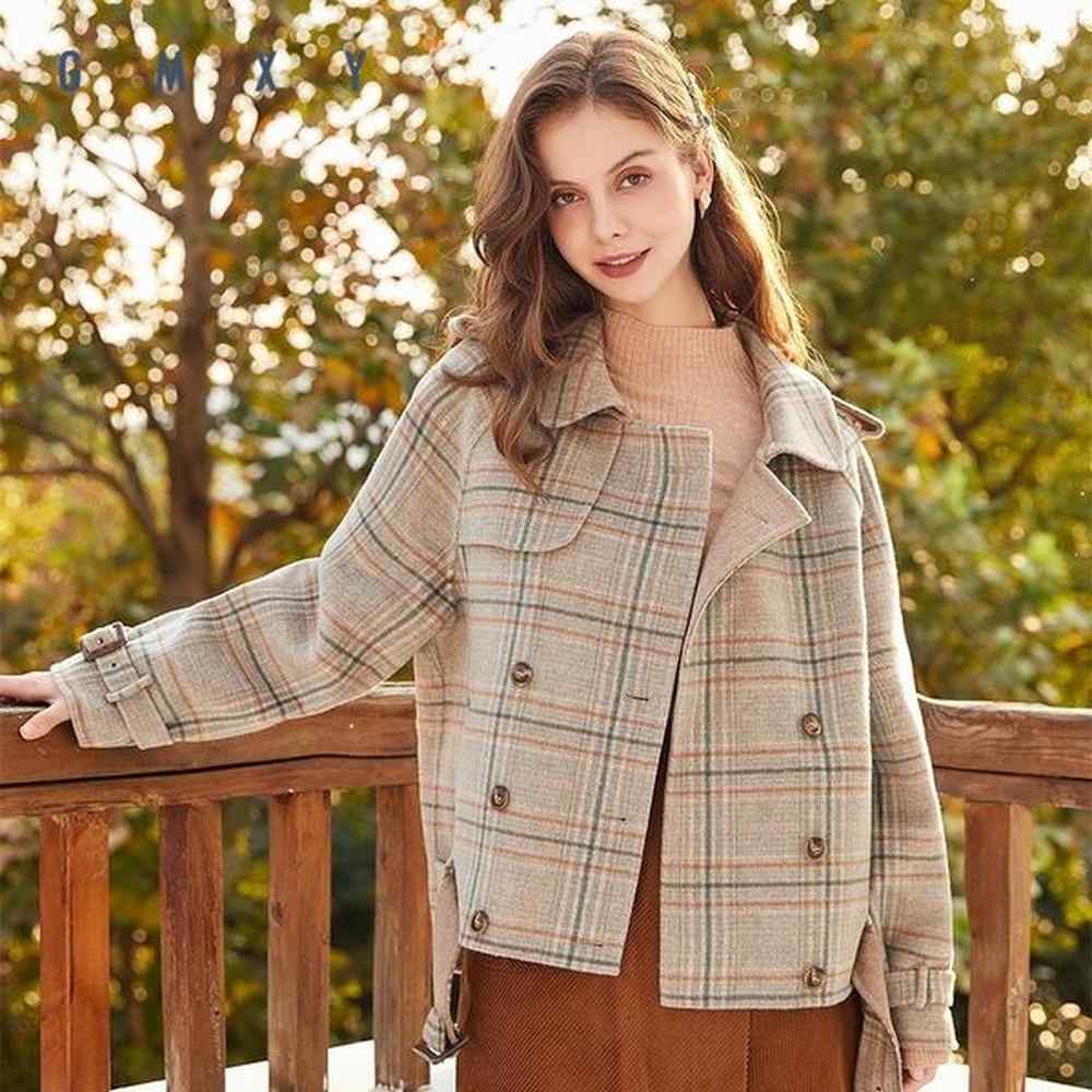 womens jackets doublesided cashmere coat highend hepburn style korean large