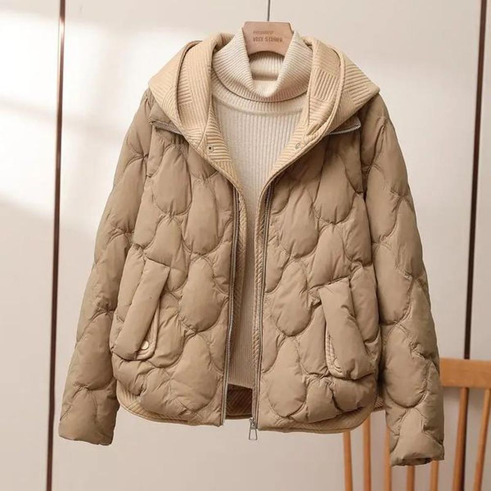 womens jackets fashion coats korean style loose comfort quilted