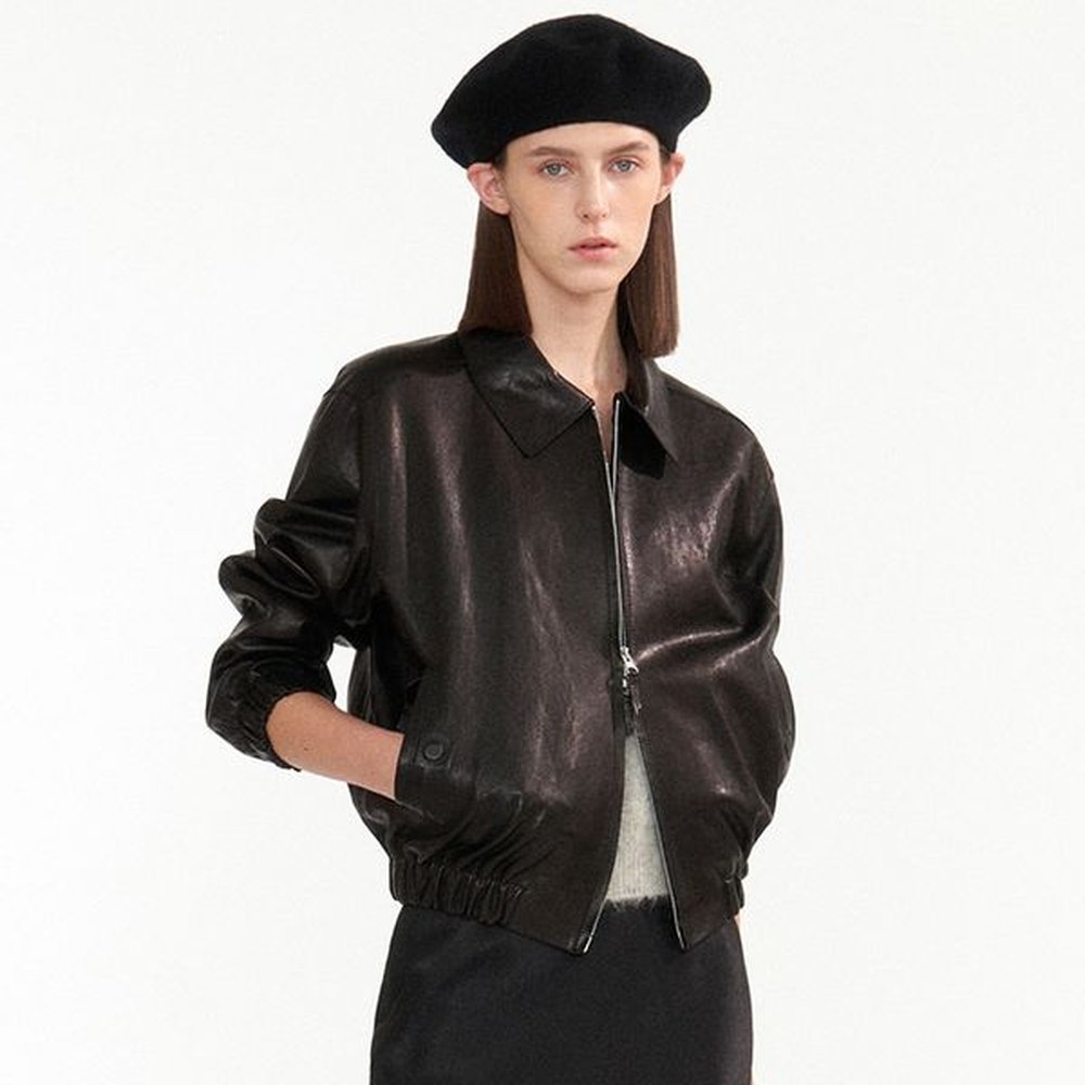 womens jackets small leather coat small black short jacket in