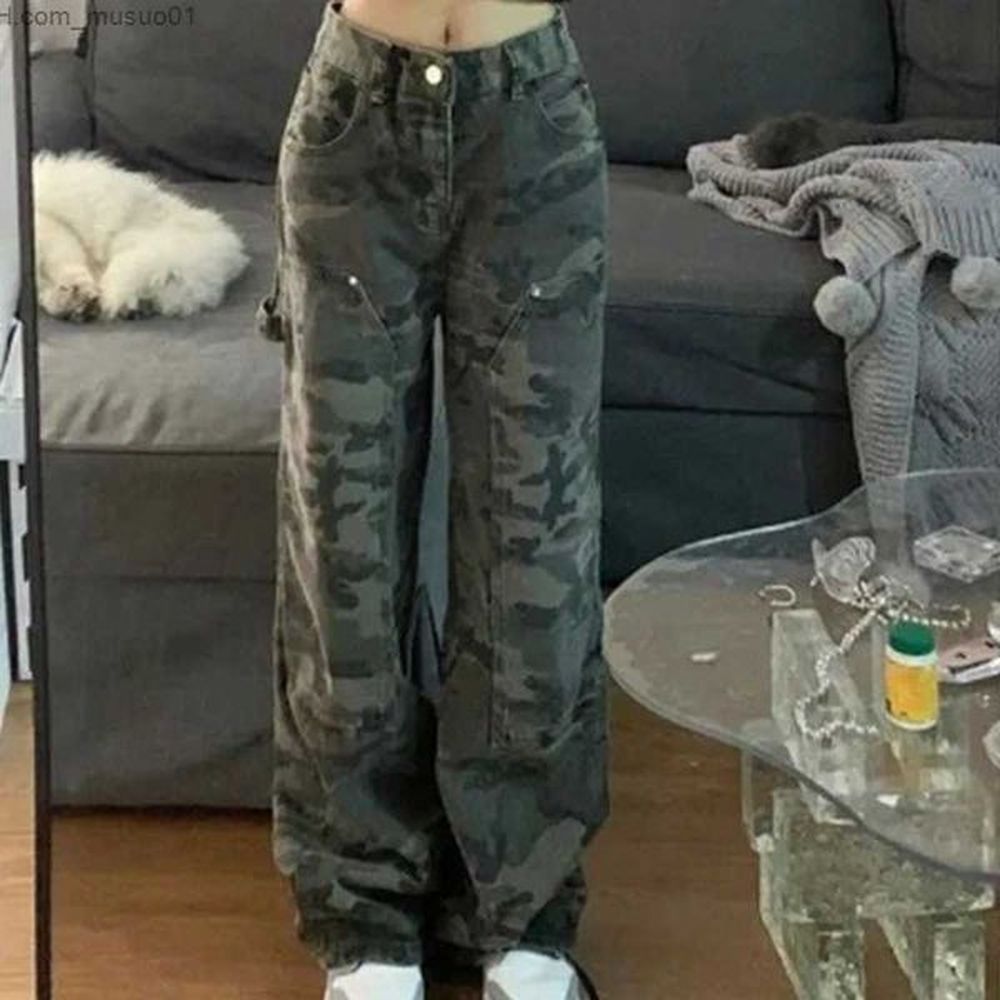 womens jeans camo casual jeans for womens work wear pants