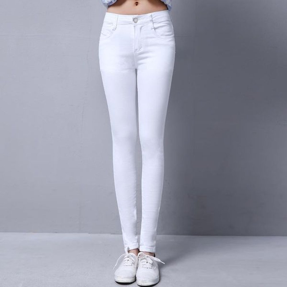 womens jeans lguch classic skinny woman stretch tight korean