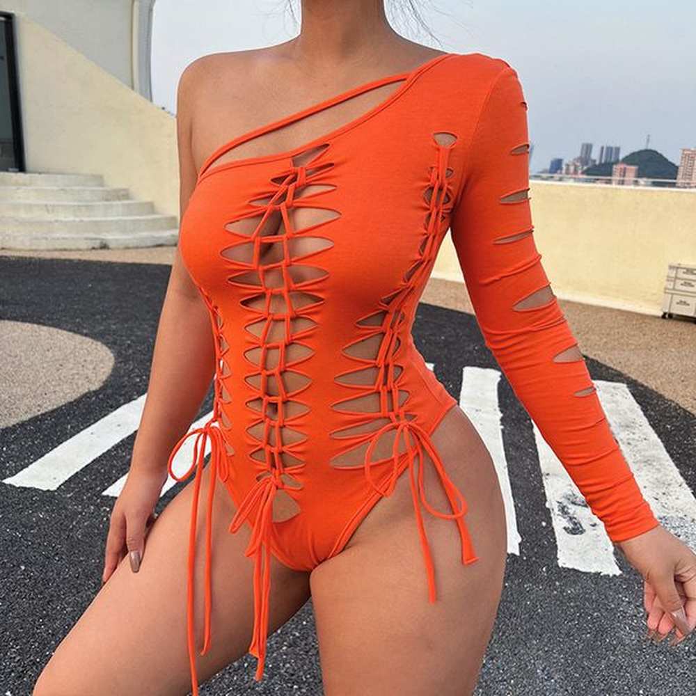 womens jumpsuits rompers craft hollow top european and american