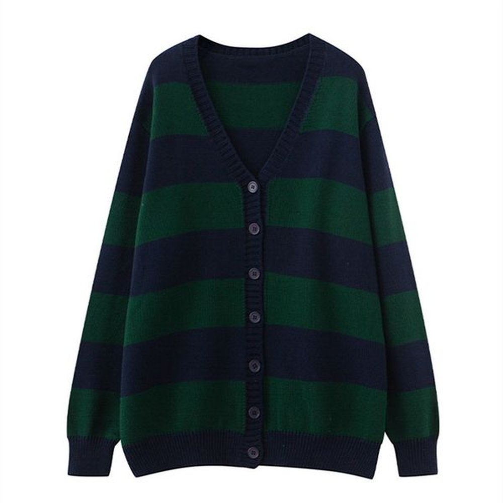 womens knits tees puwd vintage women v neck stripe knitted