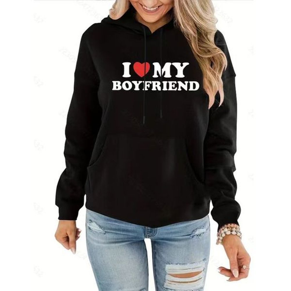 womens long sleeve hooded sweatshirt top
