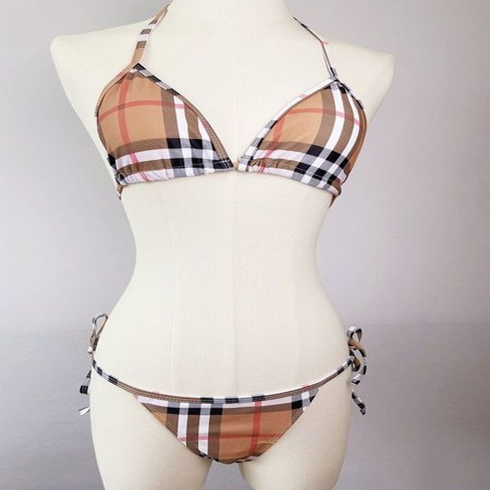 womens luxury bikini contrast color bikini women fashion designer swimwear