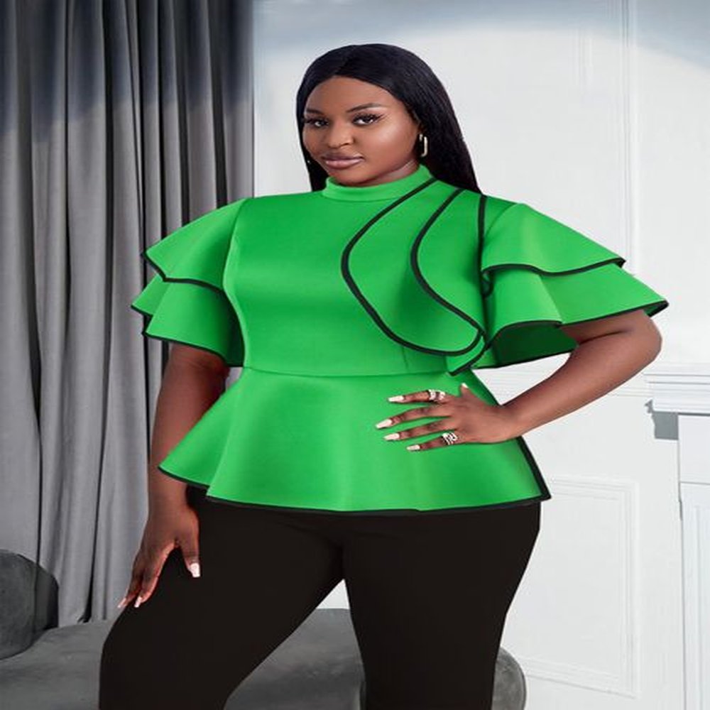womens plus size tshirt ontinva plus size tops elegant patchwork