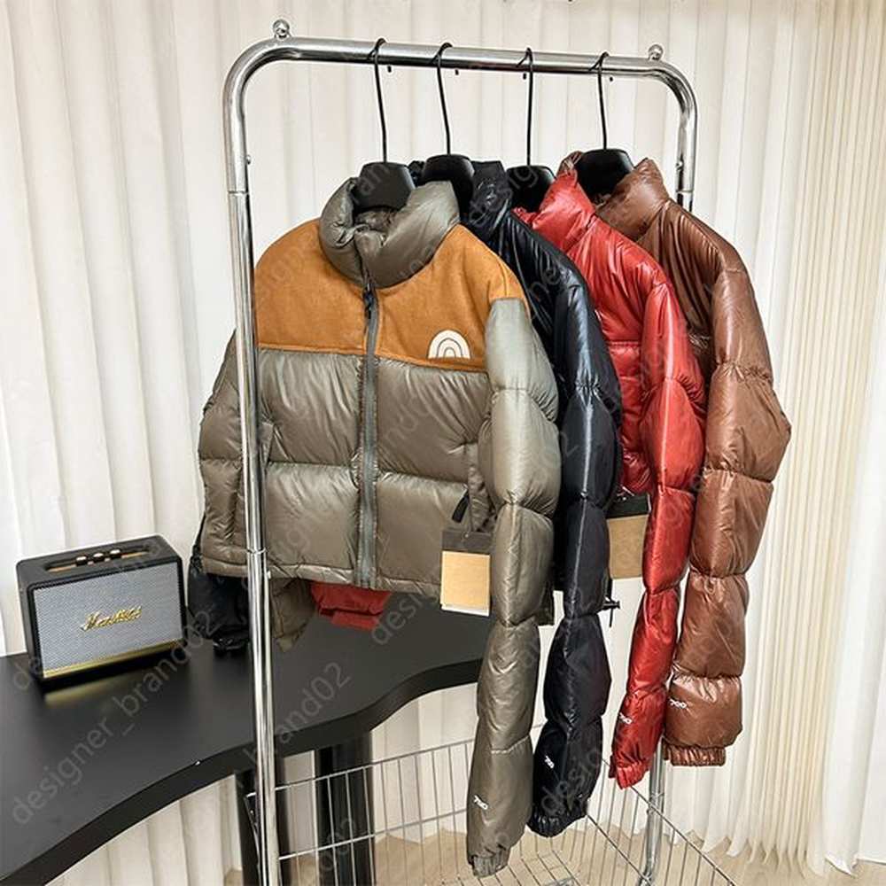 womens puffer jacket designer parkas short white duck down jacket